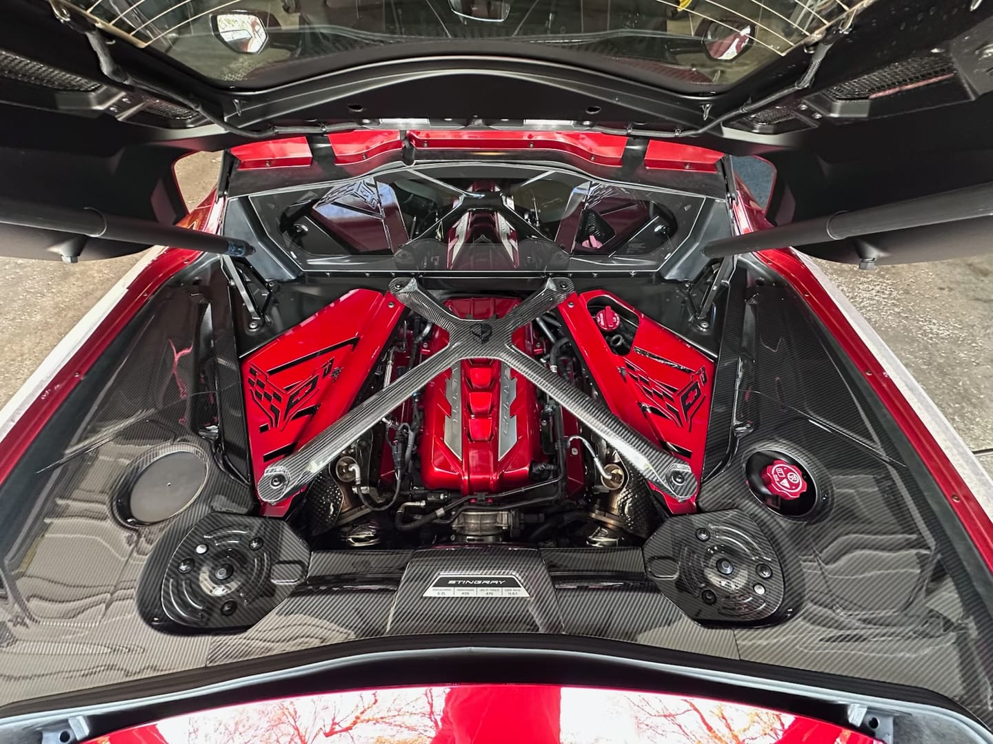 Customer photo review of Chevrolet Corvette C8 X-Brace
