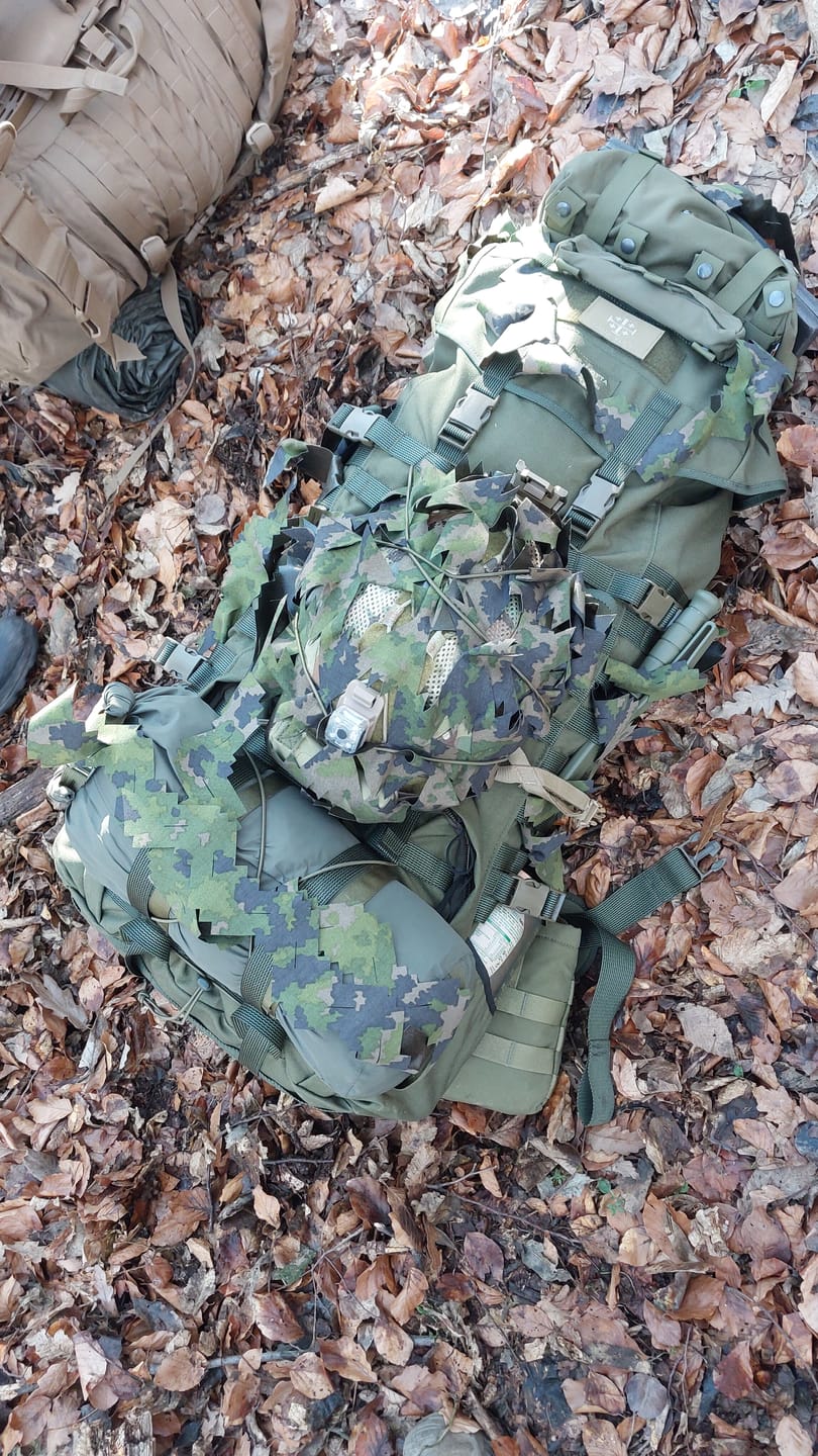 Customer photo review of Jääkäri XL backpack