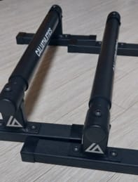 Customer photo review of Low Metal Parallettes