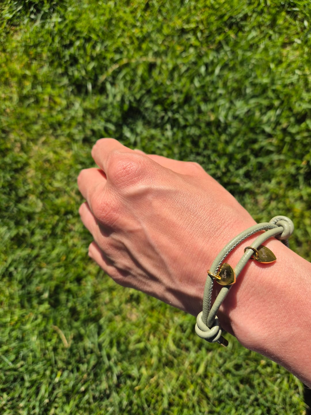 Customer photo review of Meine Liebsten - Familien-Lederarmband