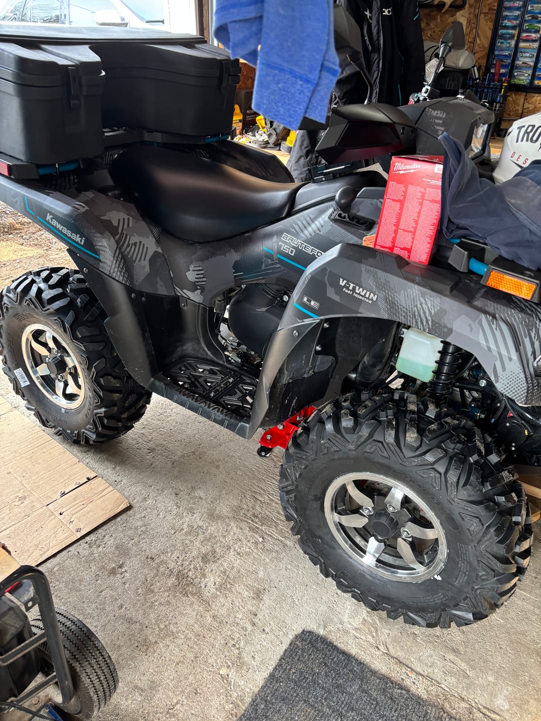 Customer photo review of 2 Inch | Kawasaki Brute Force 750 Lift Kit (2005+)