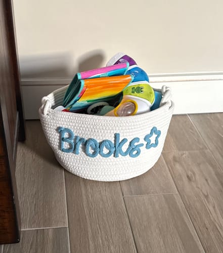 Customer photo review of Basket Size