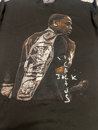 Customer photo review of LIMITED TO 24 UNITS!! "Cactus Jack" T-Shirt