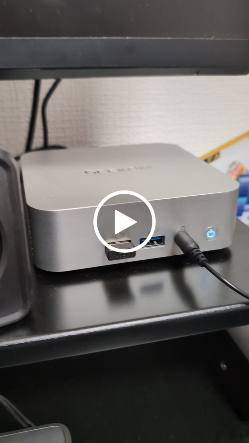 Customer video review of GEEKOM A6 ミニPC AMD Ryzen R7-6800H