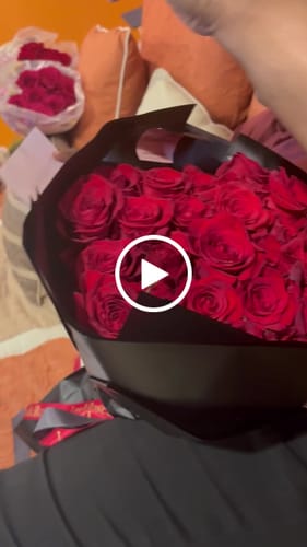 Customer video review of Red Rose Bouquet - Mother's Day