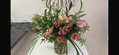 Customer photo review of Enchanted Beauty Flower Arrangement