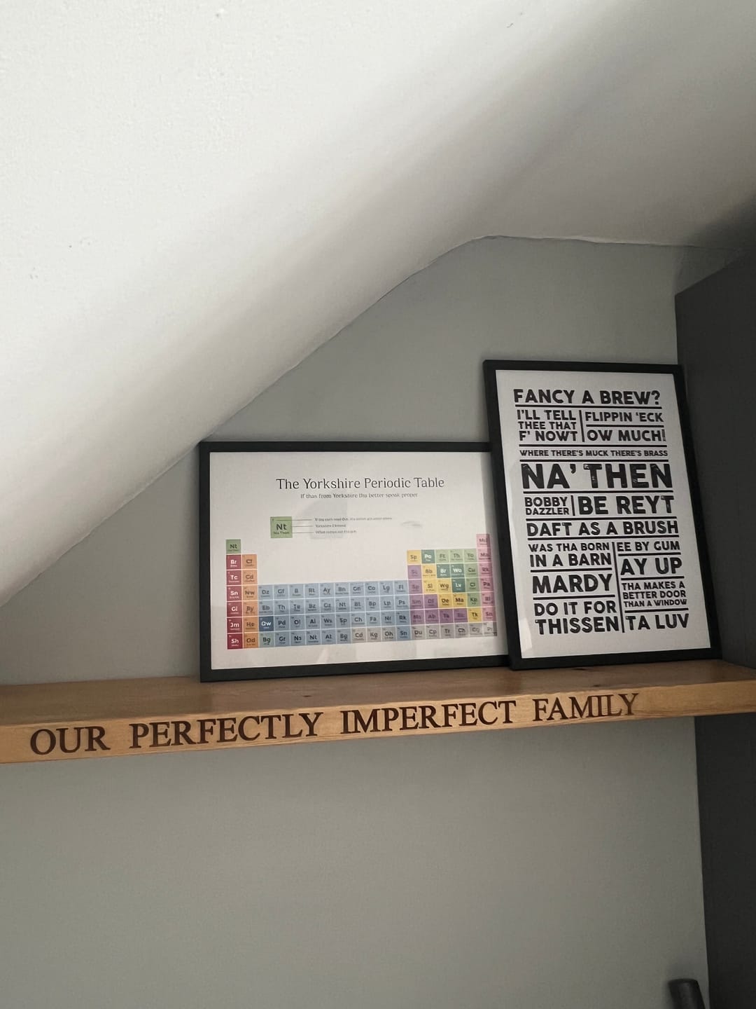 Customer photo review of The Yorkshire Periodic Table - Print