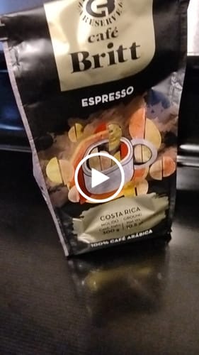 Customer video review of Café Britt Espresso Molido