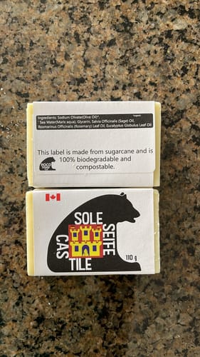 Customer photo review of Castile Soleseife