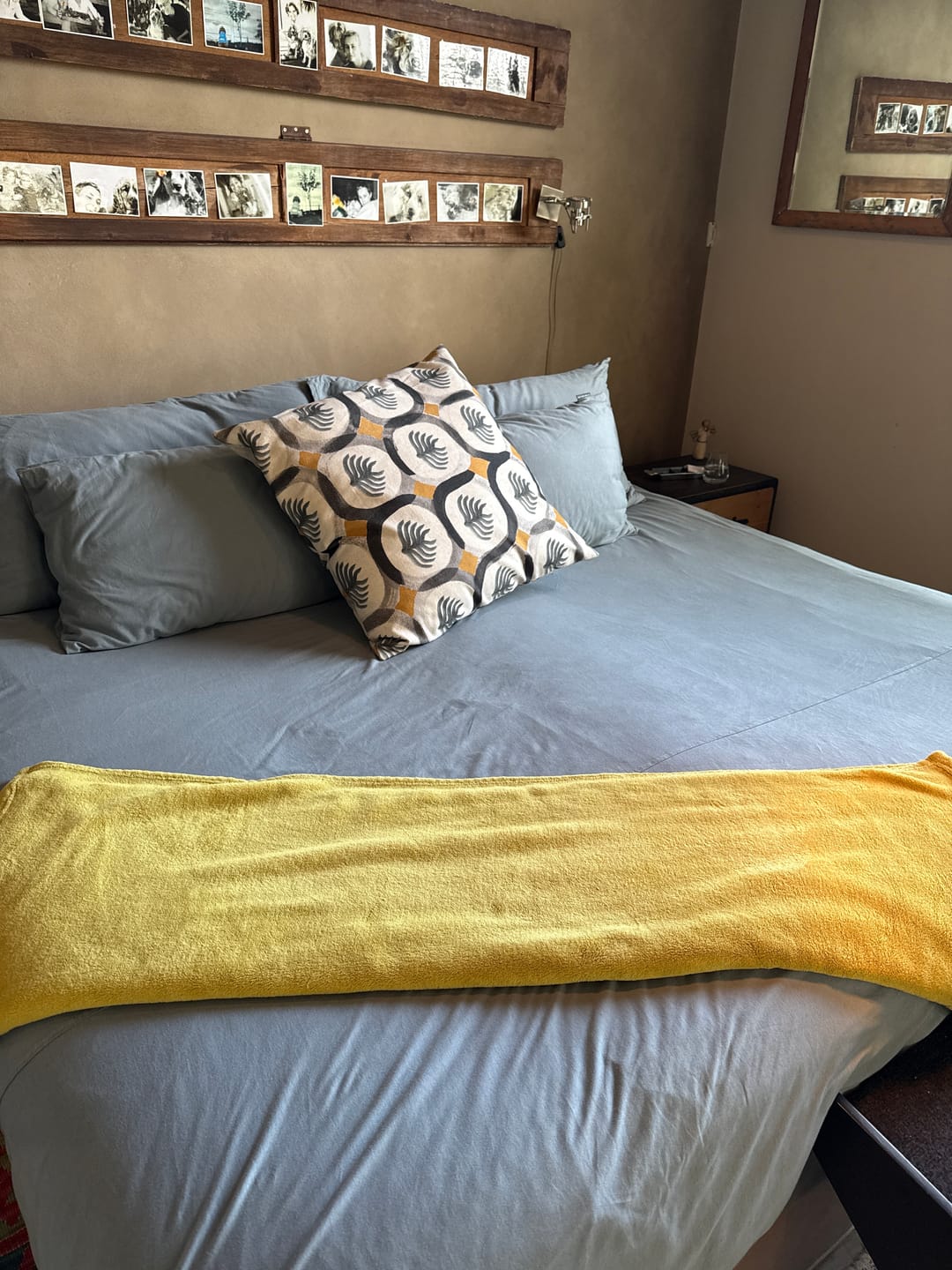 Customer photo review of Seafoam Duvet Cover Set