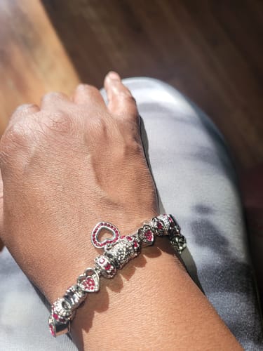 Customer photo review of "Mother Daughter Eternal Love" Quote Clip-on Charm