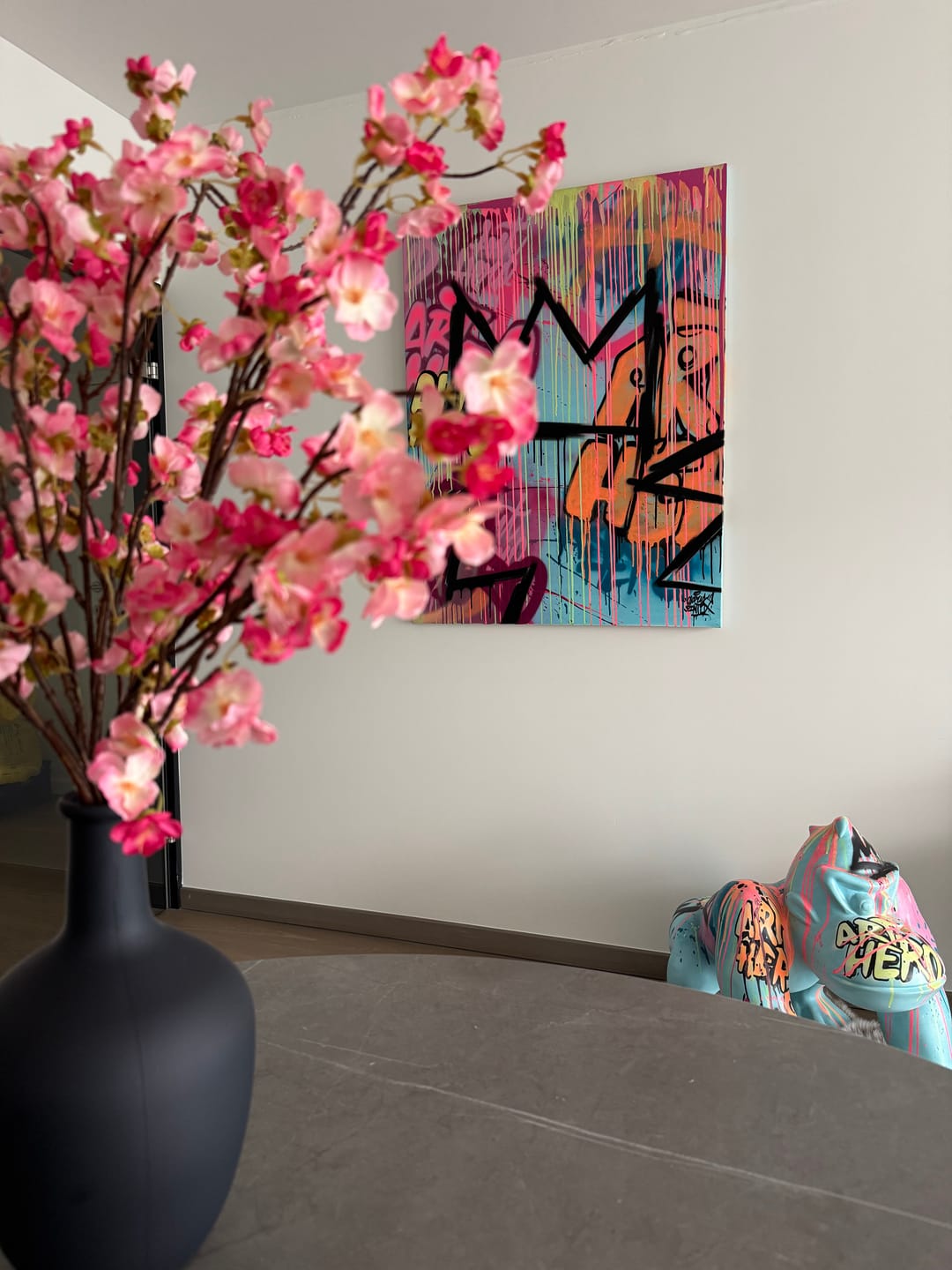 Customer photo review of Zijden Bloesem - Fuchsia roze