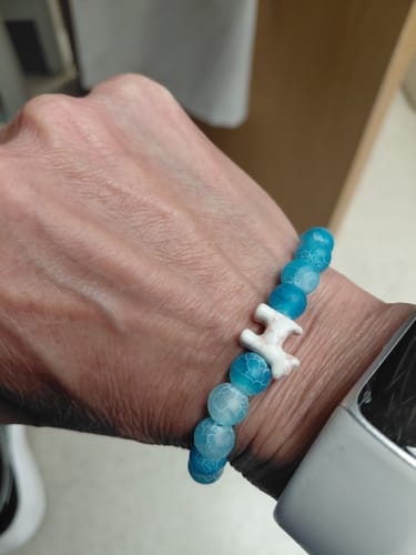 Customer photo review of STRĀ Dog Beaded Bracelet