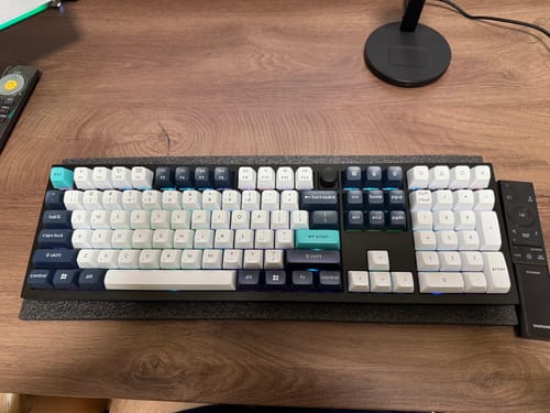 Customer photo review of Keychron Q6 Max QMK/VIA 全鋁客製化 無線機械式鍵盤(注音版本)