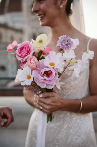 Customer photo review of Pastel Silk Flowers