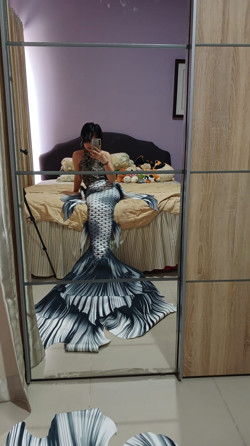Customer photo review of Mermaid Mystery Series Koi Fish Tail
