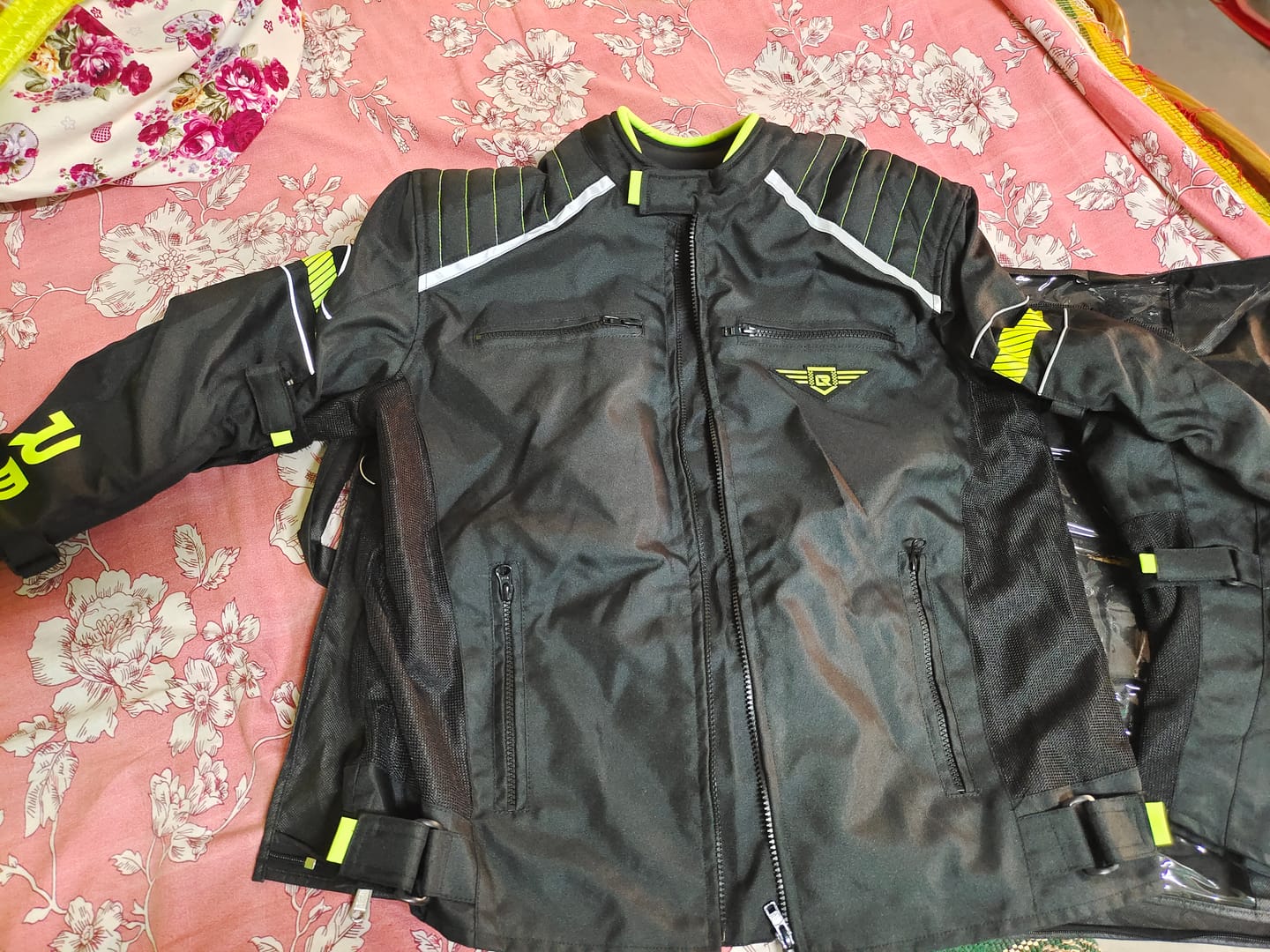Customer photo review of Rebel Biker Jacket (Black)