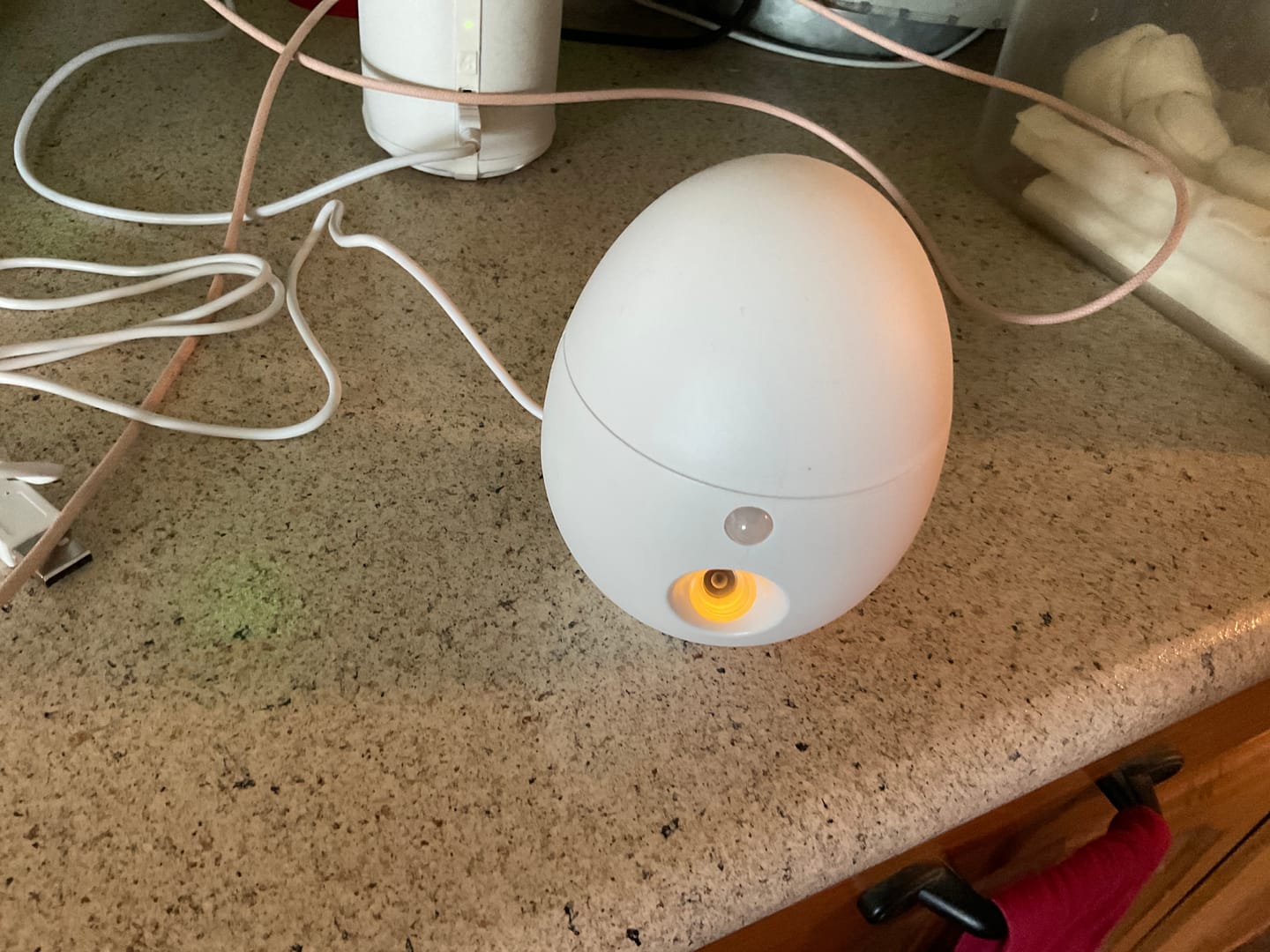 Customer photo review of AIRBURST: Waterless Aromatherapy, Essential Oil & Fragrance Diffuser!