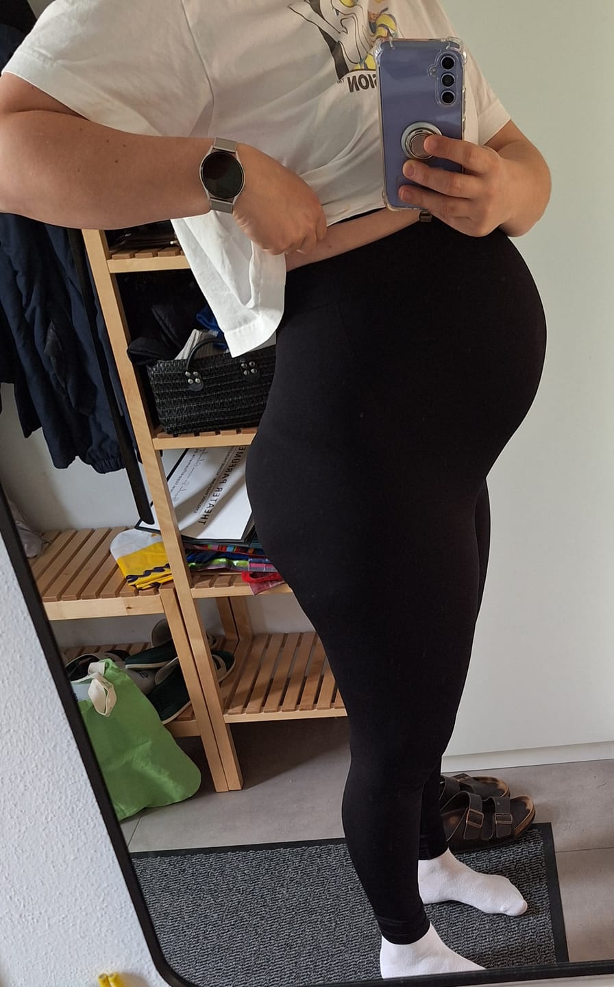 Customer photo review of Schwangerschafts Leggings