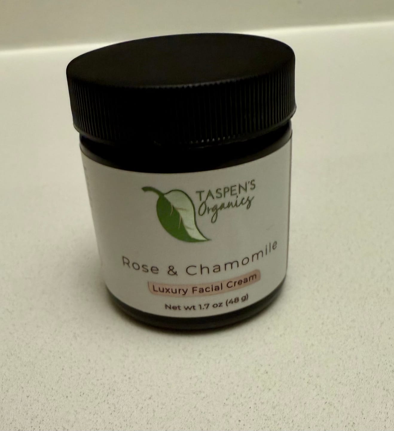 Customer photo review of Rose & Chamomile Luxury Facial Cream