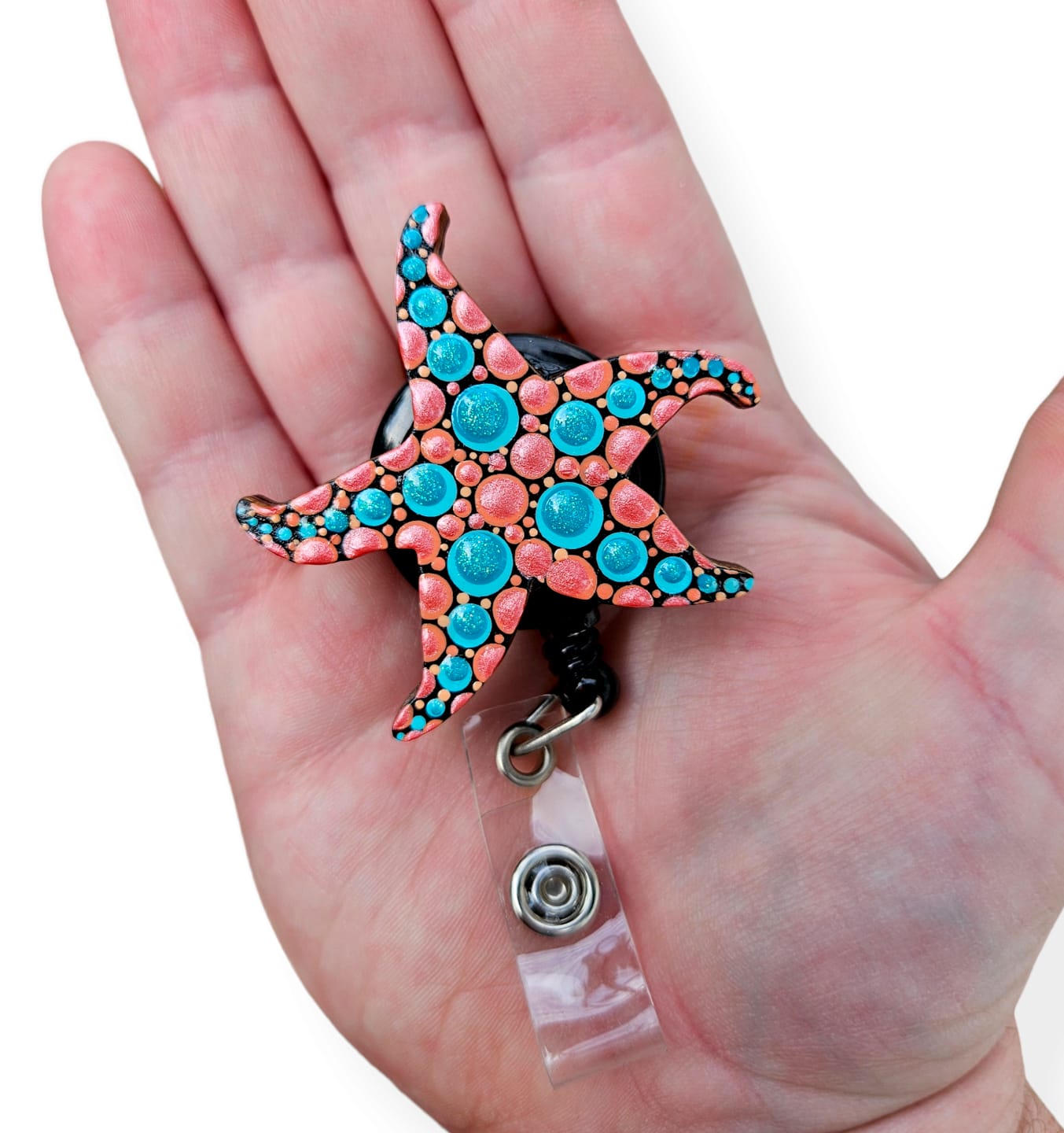 Customer photo review of Unfinished Wood Starfish Sea Star Shape - Craft - up to 46" DIY