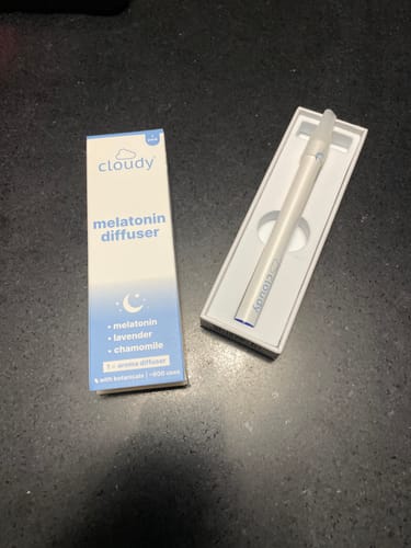 Customer photo review of Cloudy® Melatonin Portable Aroma Diffuser