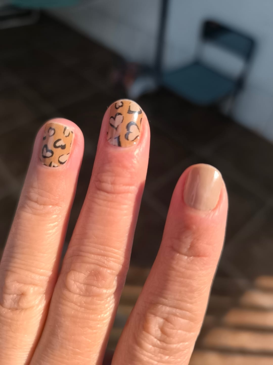 Customer photo review of Amor café | Stickers de Esmalte