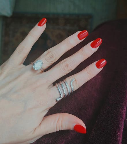 Customer photo review of Glowdip Allt-i-ett Manikyrset