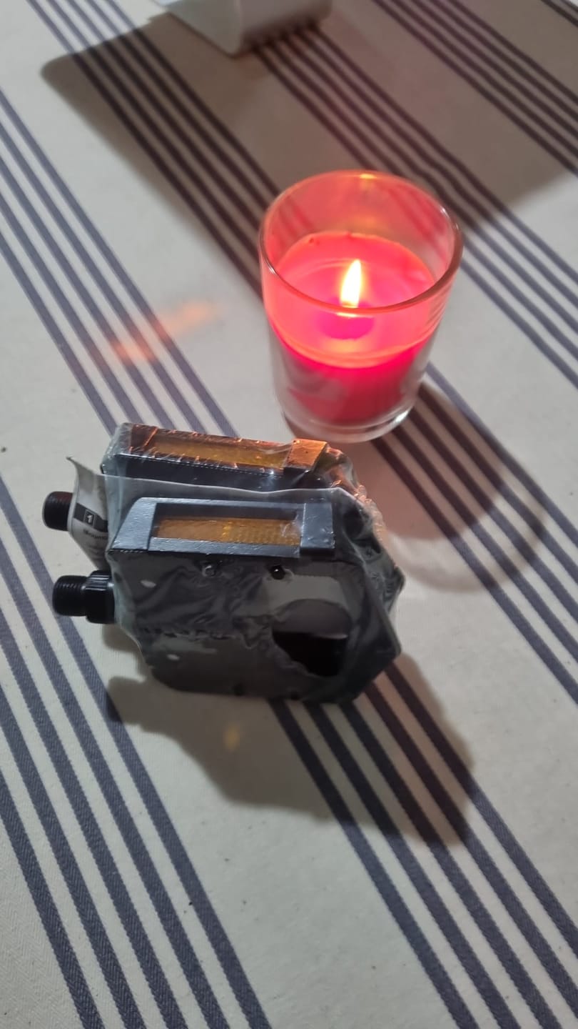 Customer photo review of Kit Folding Pedals WELLGO F265DU