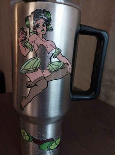 Customer photo review of 11"x14" UV DTF Sticker Sheet Builder