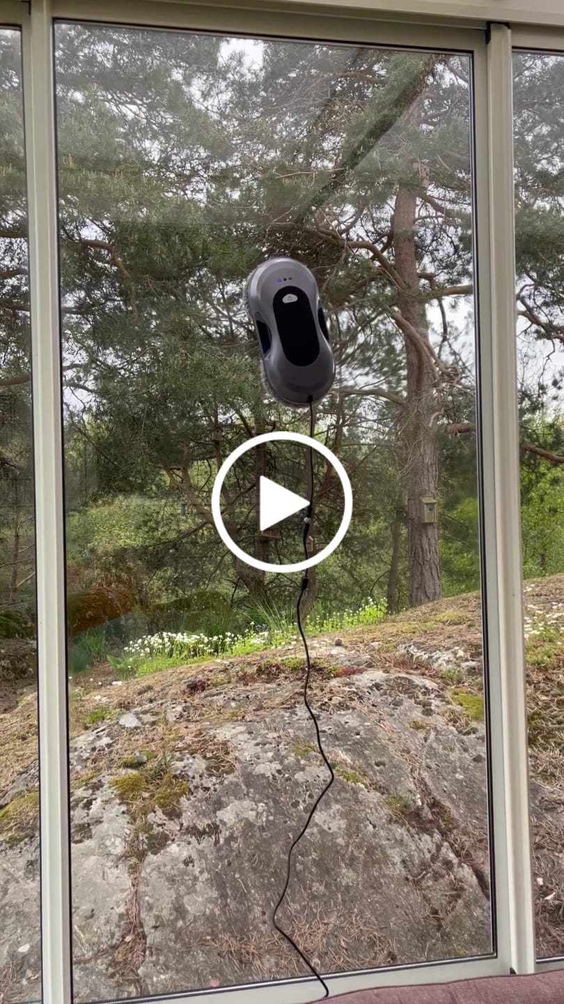 Customer video review of Helautomatisk vindusvaskerobot