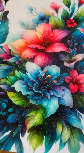 Customer photo review of Mystical Butterflies Tropical #2 Fabric Panel