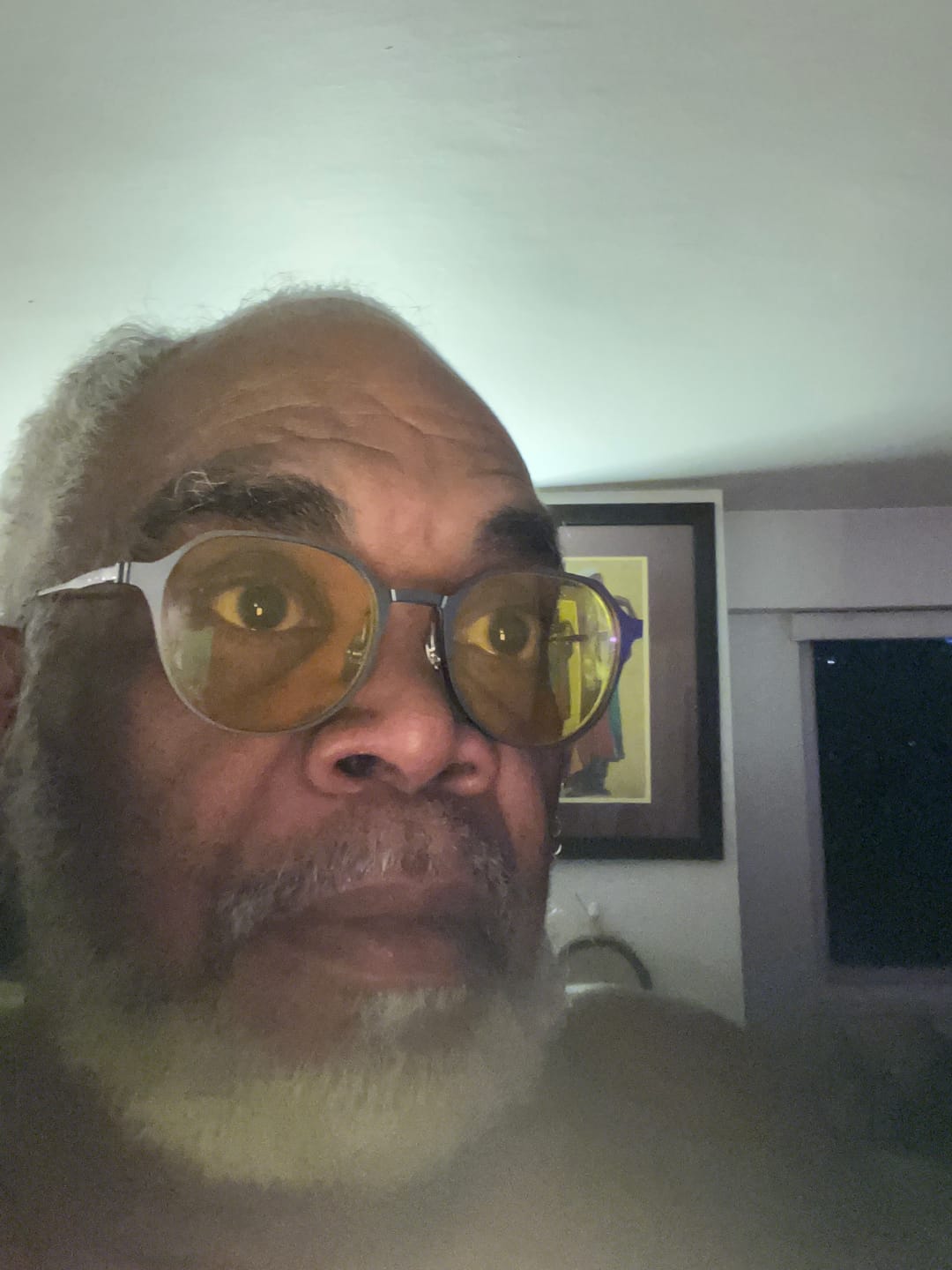 Customer photo review of Calvin | Magnetic Clip-on Eyeglasses Sunglasses | ZanyLen New Arrival 2025
