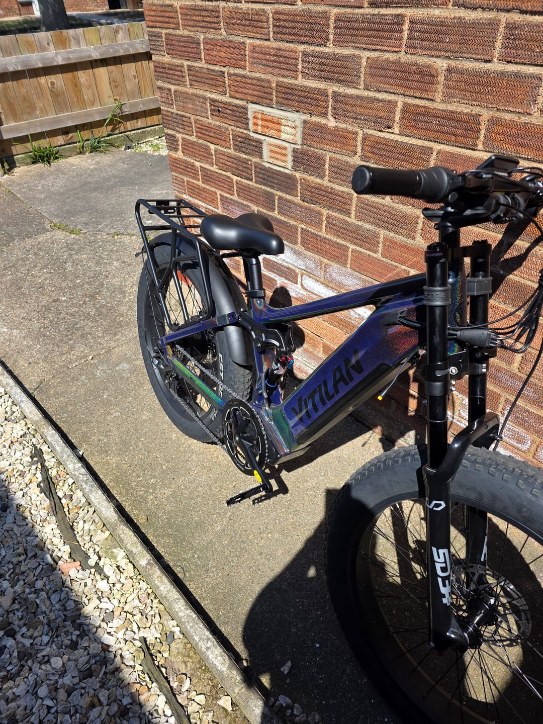Customer photo review of T7 Full Suspension Mountain E-bike