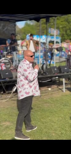 Simon F. review of Union Jack all over print shirt - Long sleeve image 1 out of 1