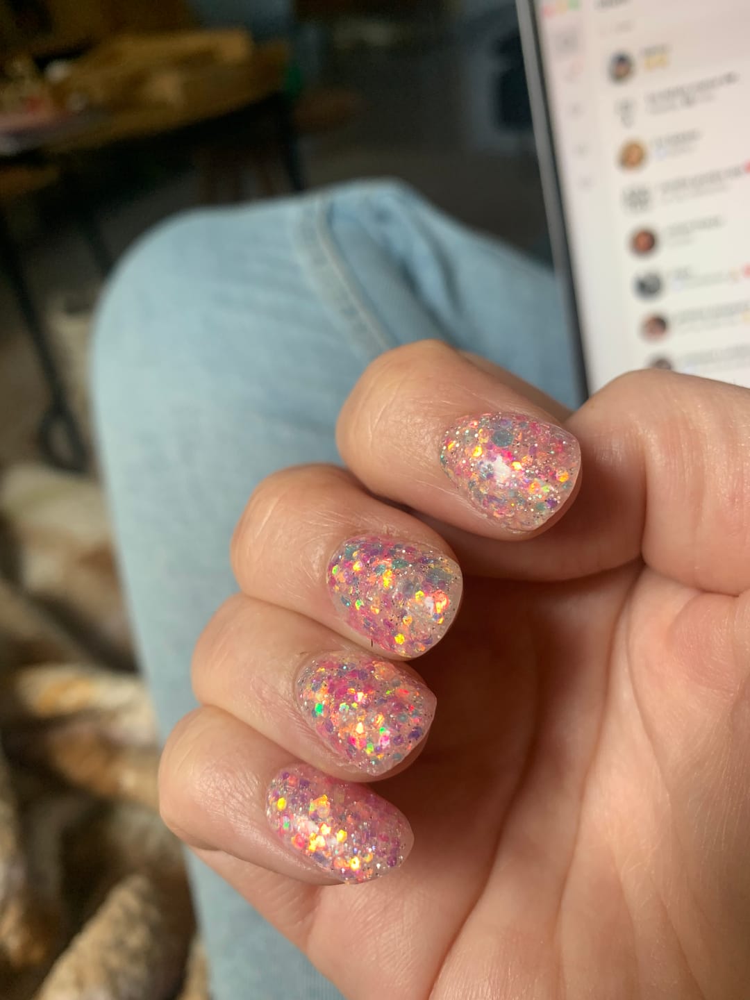 Customer photo review of Cinderella Dipping Powder