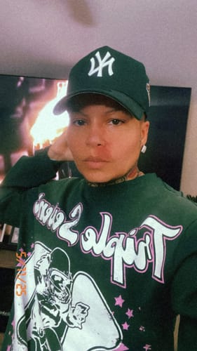 Customer photo review of Triple Sevens All Star Long Sleeve Tee Forest