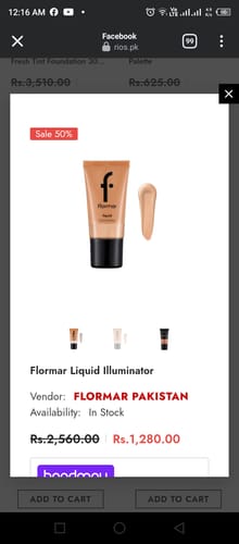 Customer photo review of Flormar Liquid Illuminator