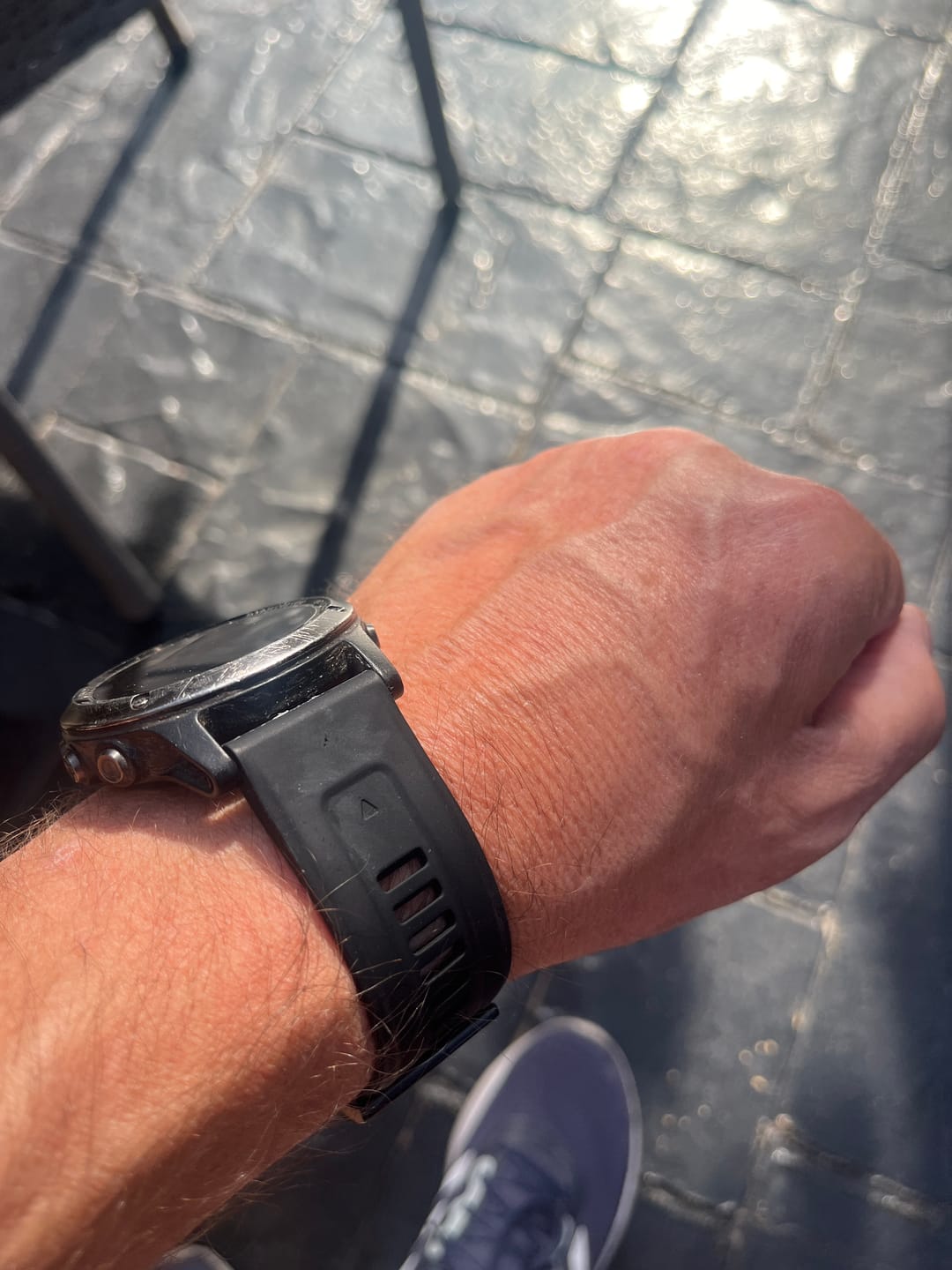 Customer photo review of QuickFit 22mm 26mm Strap for Garmin Epix Gen 2 Silicone Watch Strap for Garmin Fenix 7 7X 5Plus 6XPro Enduro 2