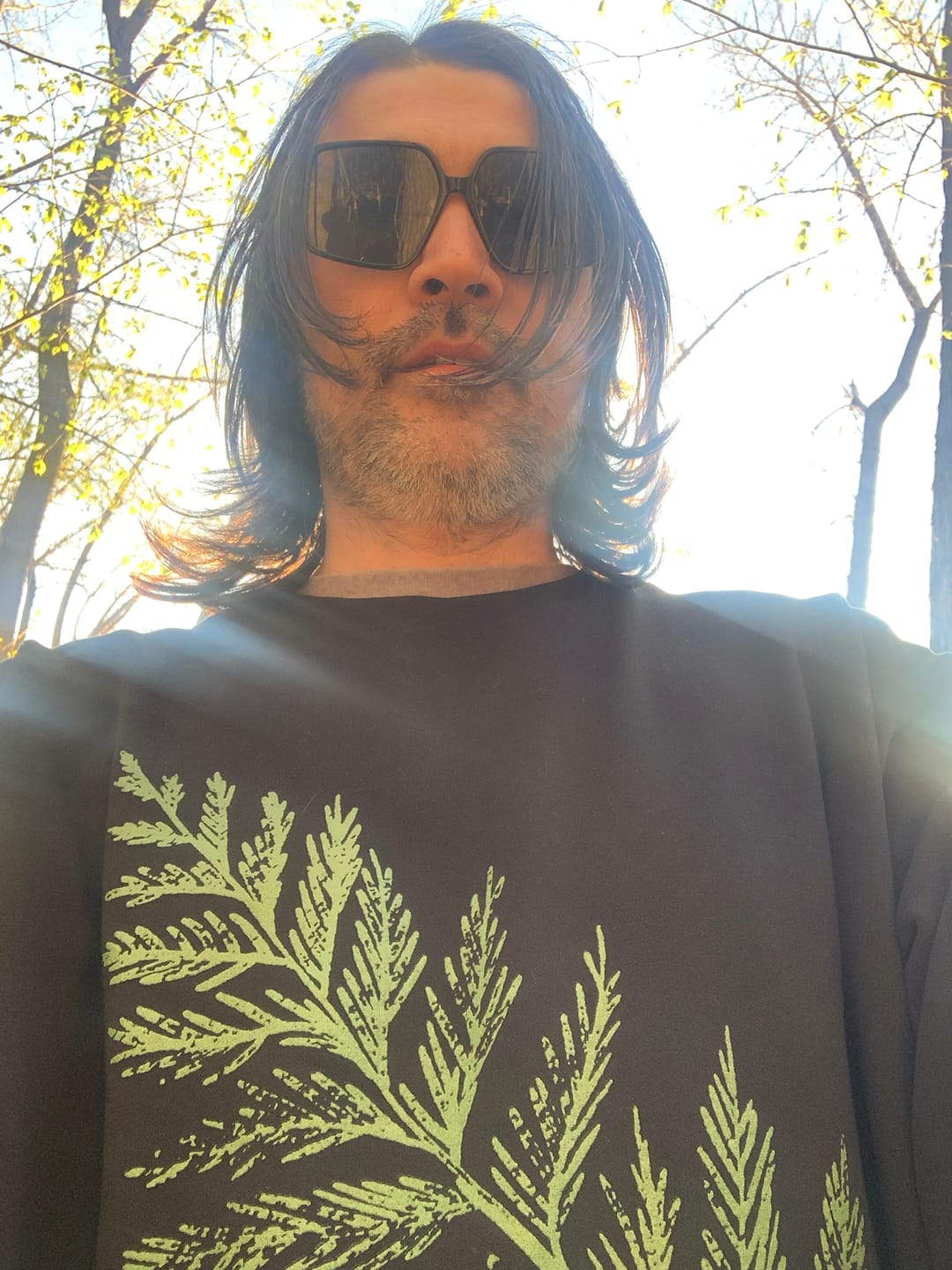 Customer photo review of Cedar Crewneck
