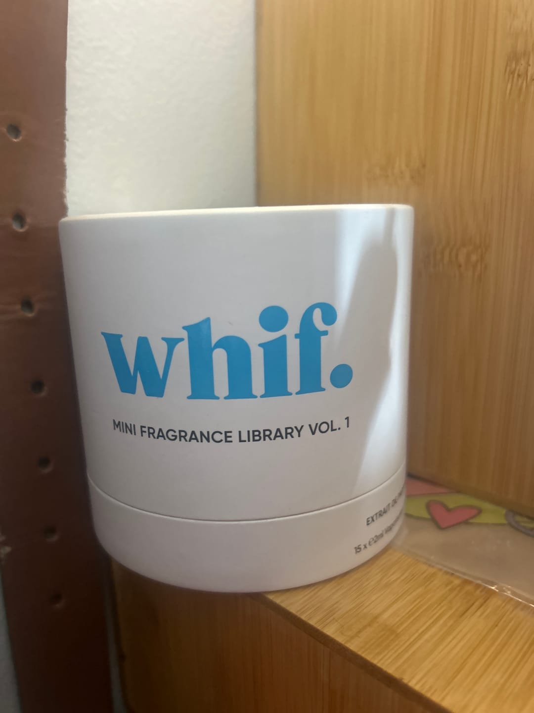 Customer photo review of Fragrance Library Vol. 1