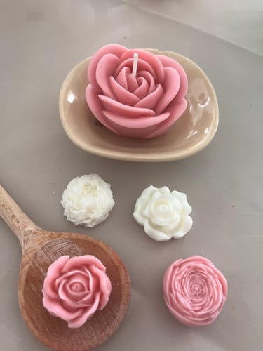 Customer photo review of Cera de Soja para Velas en Vaso (BPF)