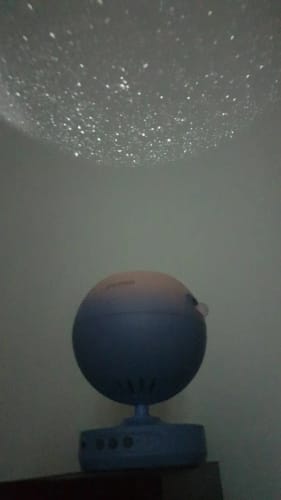 Customer photo review of POCOCO Galaxy Star Projector Replaceable Optical Film Discs, Home Planetarium Night Light Projecto Perfect Gift