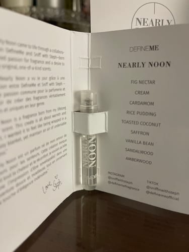Customer photo review of Nearly Noon Eau de Parfum