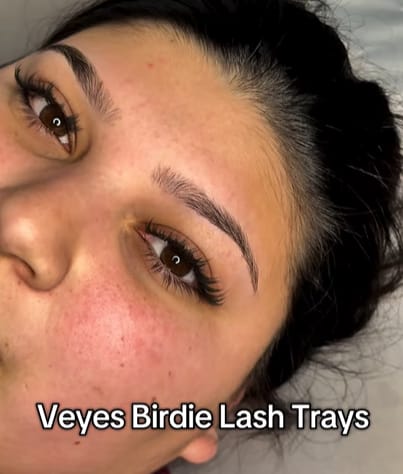 Customer photo review of Birdie Lashes