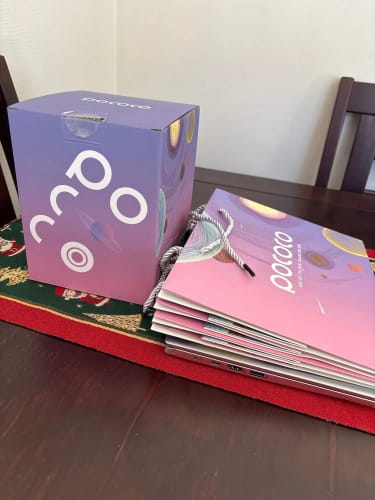 Customer photo review of POCOCO Galaxy Star Projector Replaceable Optical Film Discs, Home Planetarium Night Light Projecto Perfect Gift