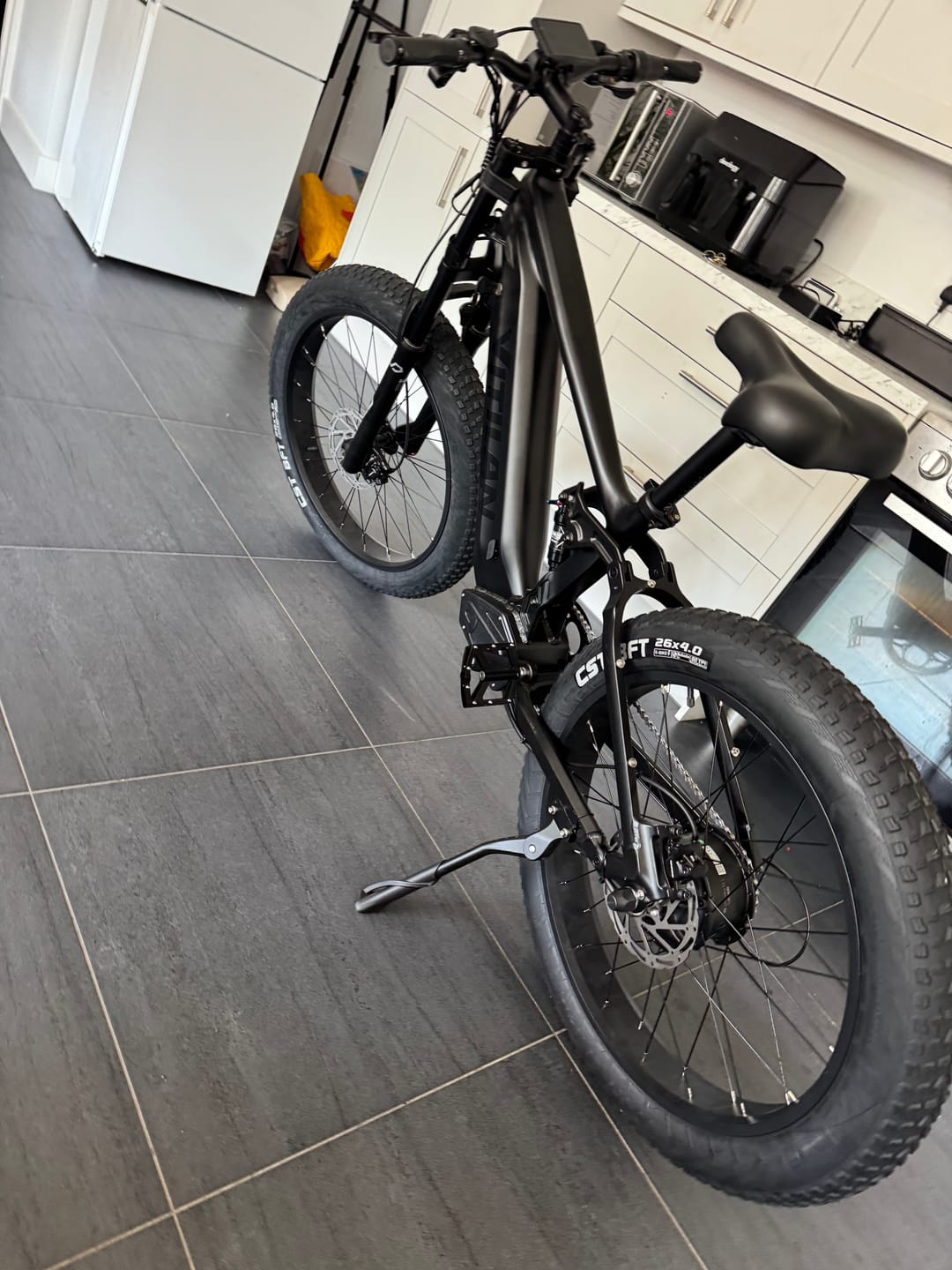 Customer photo review of T7 Full Suspension Mountain E-bike