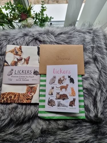 Customer photo review of Lickers Card