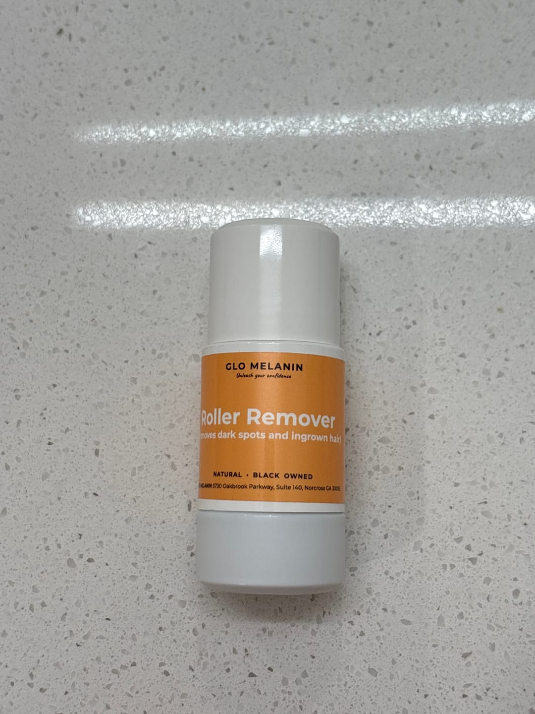 Customer photo review of Dark Spot Roller 50 ml (inner thighs and underarms)