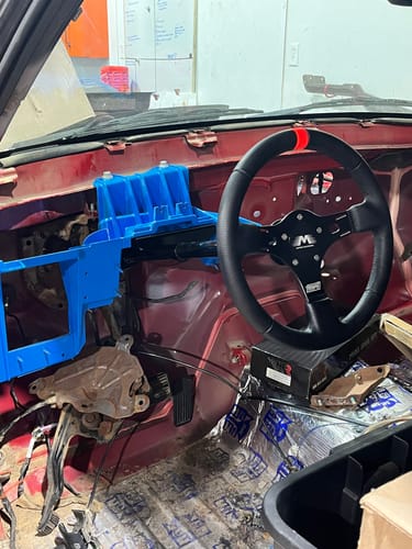 Customer photo review of 1999-07 Chevrolet Silverado Chromoly Lightweight Steering Column